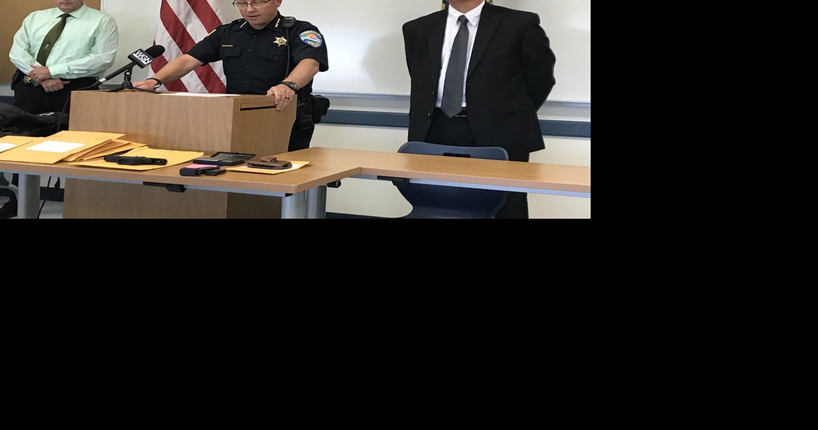 Portage police announce arrests of three in string of breakins, burglaries