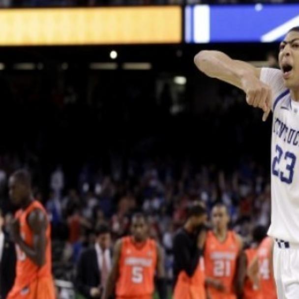 Kentucky Off To Ncaa Title Game Beats Louisville Ncaa Men S