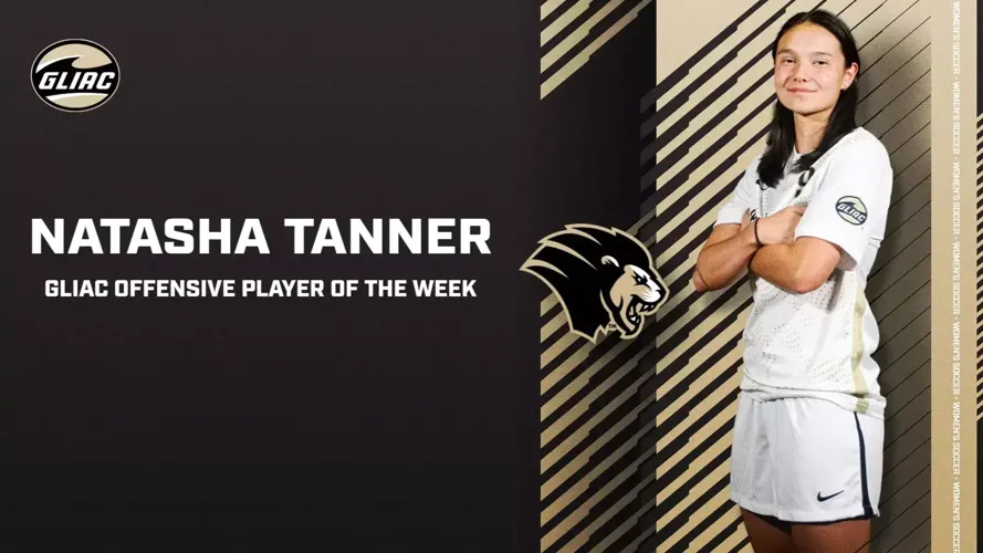 Tanner garners GLIAC Women's Soccer Offensive Player of the Week honors