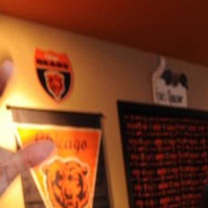 Portage Man Turns Garage Into A Man Cave Tribute To Chicago Bears