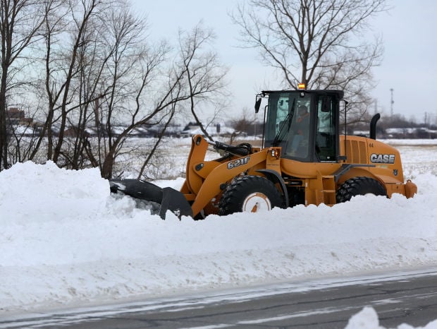 Plows work to clear all lanes of traffic