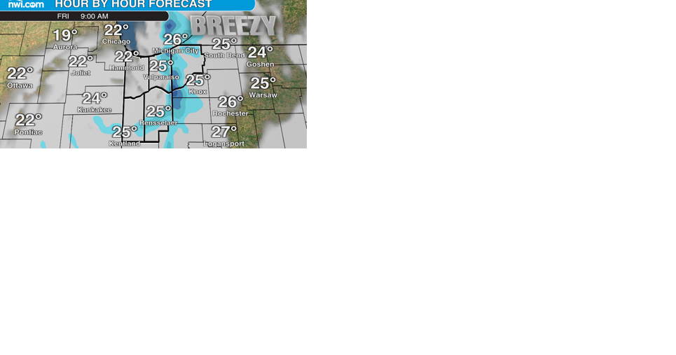 Snow still around Friday, but improvement expected for the holiday weekend in Northwest Indiana - Vimarsana News