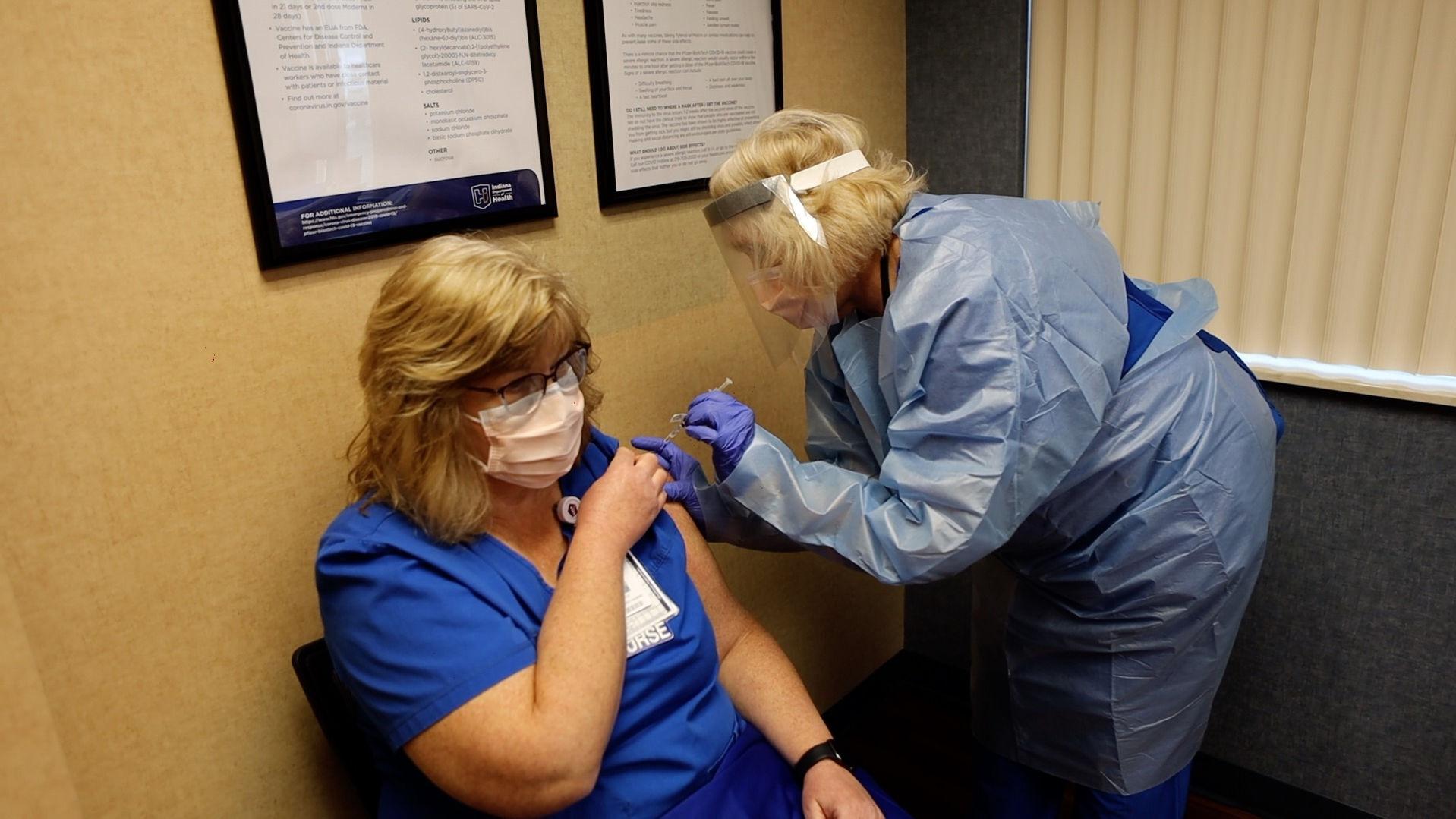 WATCH NOW: Region's first COVID vaccine shots give 'hope for the future' - Vimarsana News