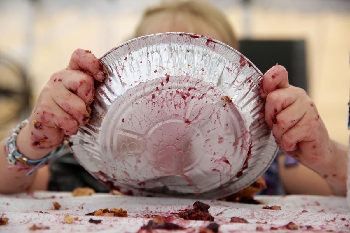 Lake County Fair pie eating contest