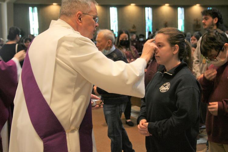 Faithful glad to have ashes back on forehead | Local News ...