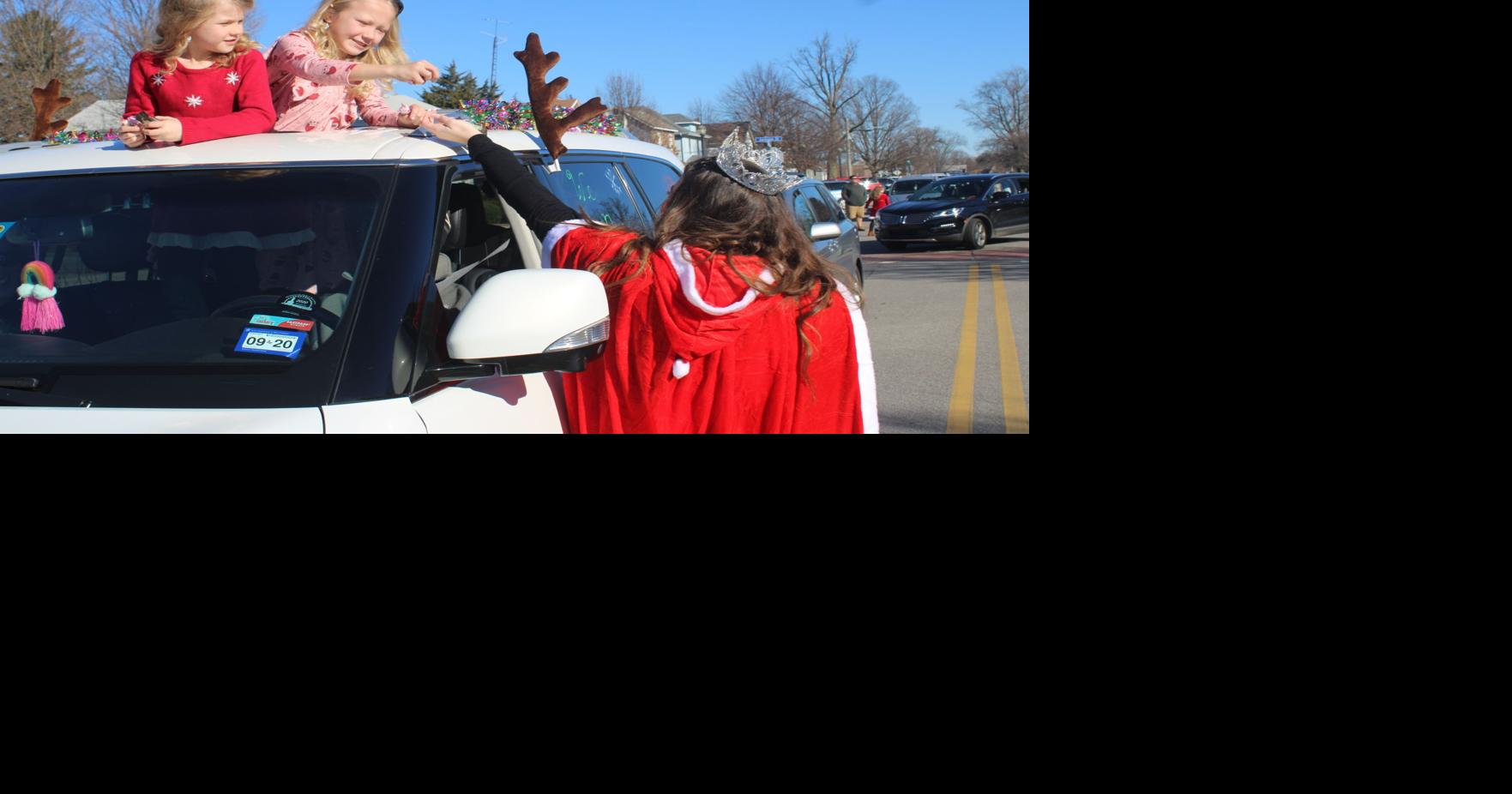 People flock to socially distanced Santa Parade in LaPorte