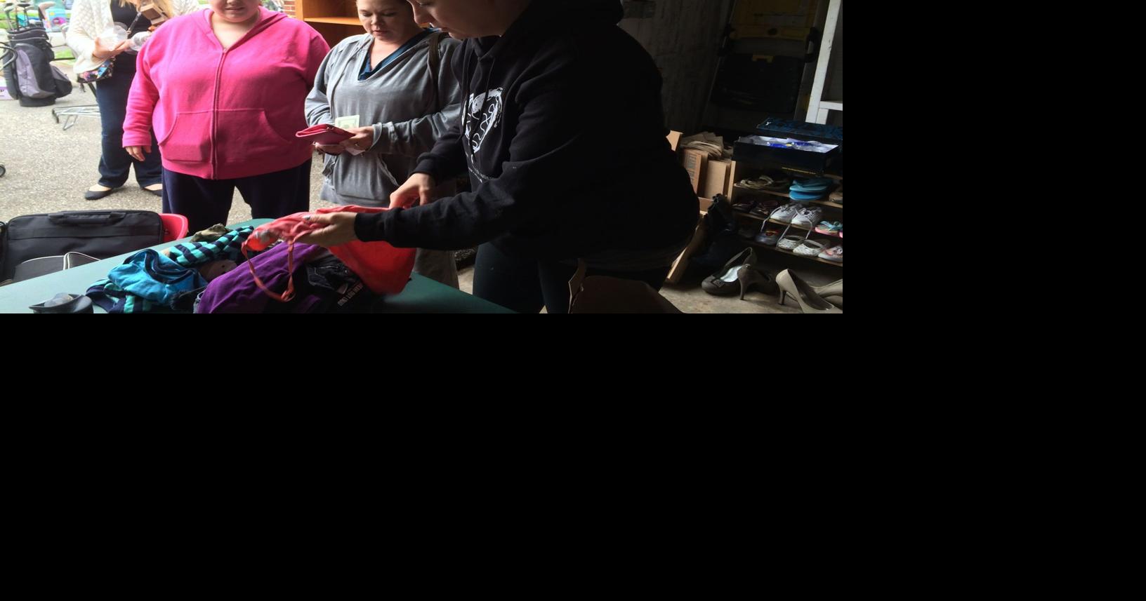 Chesterton garage sale raises funds for service dog for autistic boy