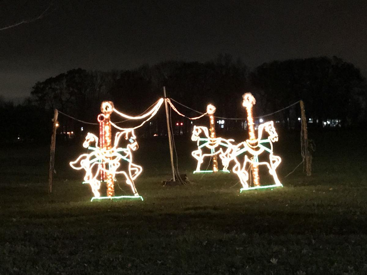 Gallery Holiday lights at Sunset Hill Farm County Park