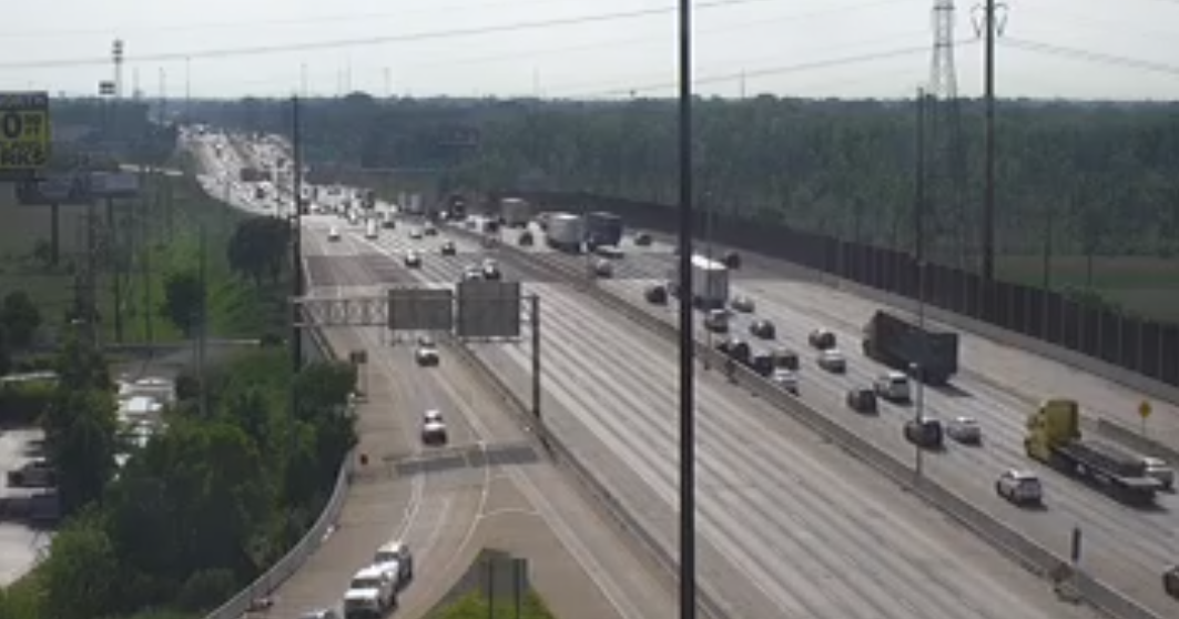 Flooding in Hammond slows both directions of I-80 traffic