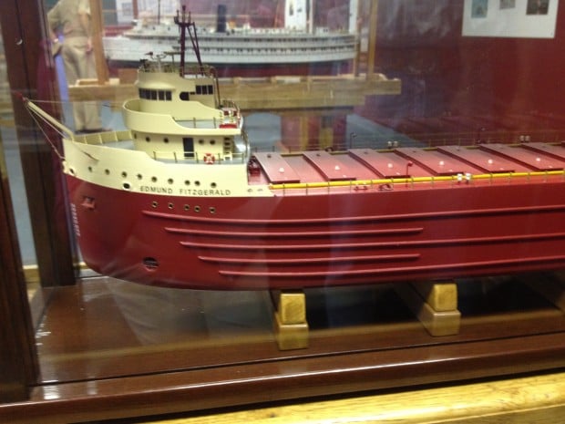 Muskegon museum shows off Great Lakes model ships