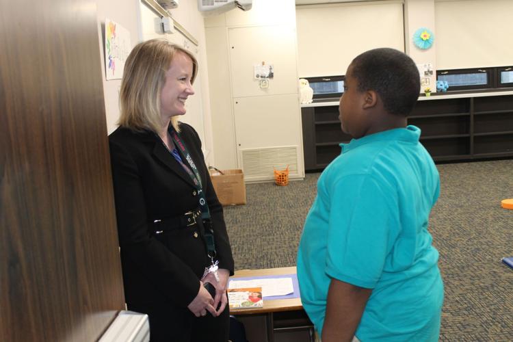 Officials, parents tour renovated Porter Lakes school