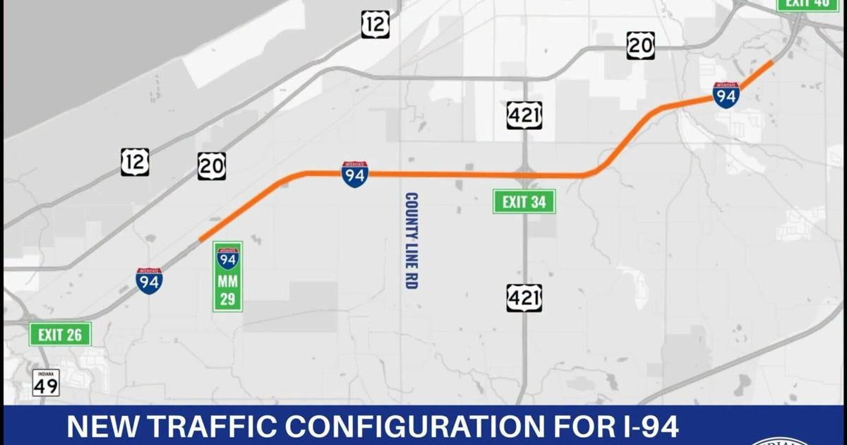 Ongoing resurfacing bringing more lane changes on I-94 in Northwest Indiana