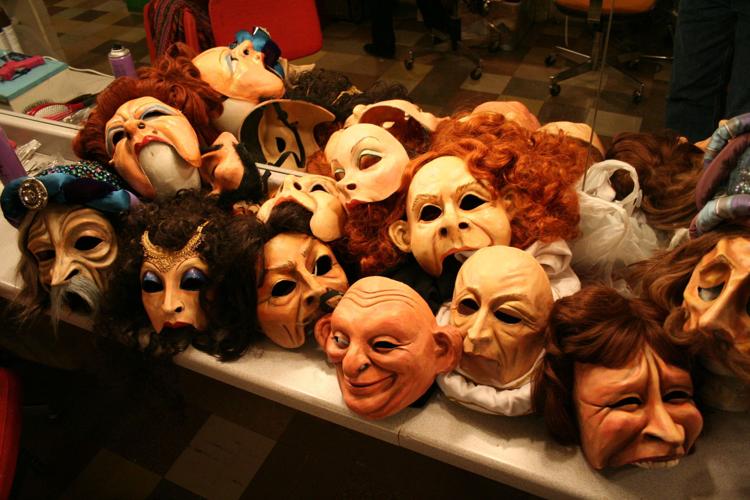 Mask artist taps into his creativity, the liberty of being someone else