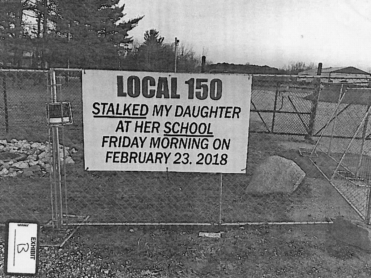 Courts again say the word 'stalking' is going too far in in Porter County labor dispute