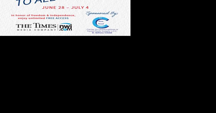 Enjoy free access to NWI.com, courtesy of Dr. Bethany Cataldi's Center For Otolaryngology and Facial Plastic Surgery, L.L.C. | Local News - Vimarsana News
