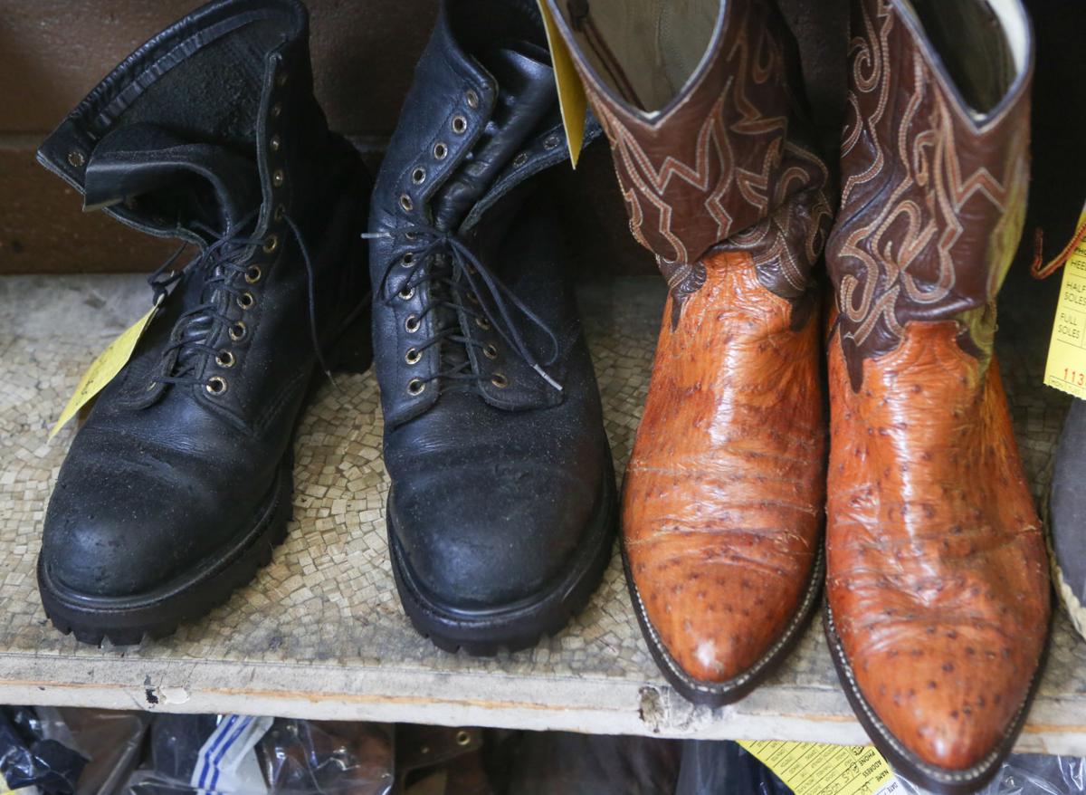 Shoe repair shops fading into memory, but some owners