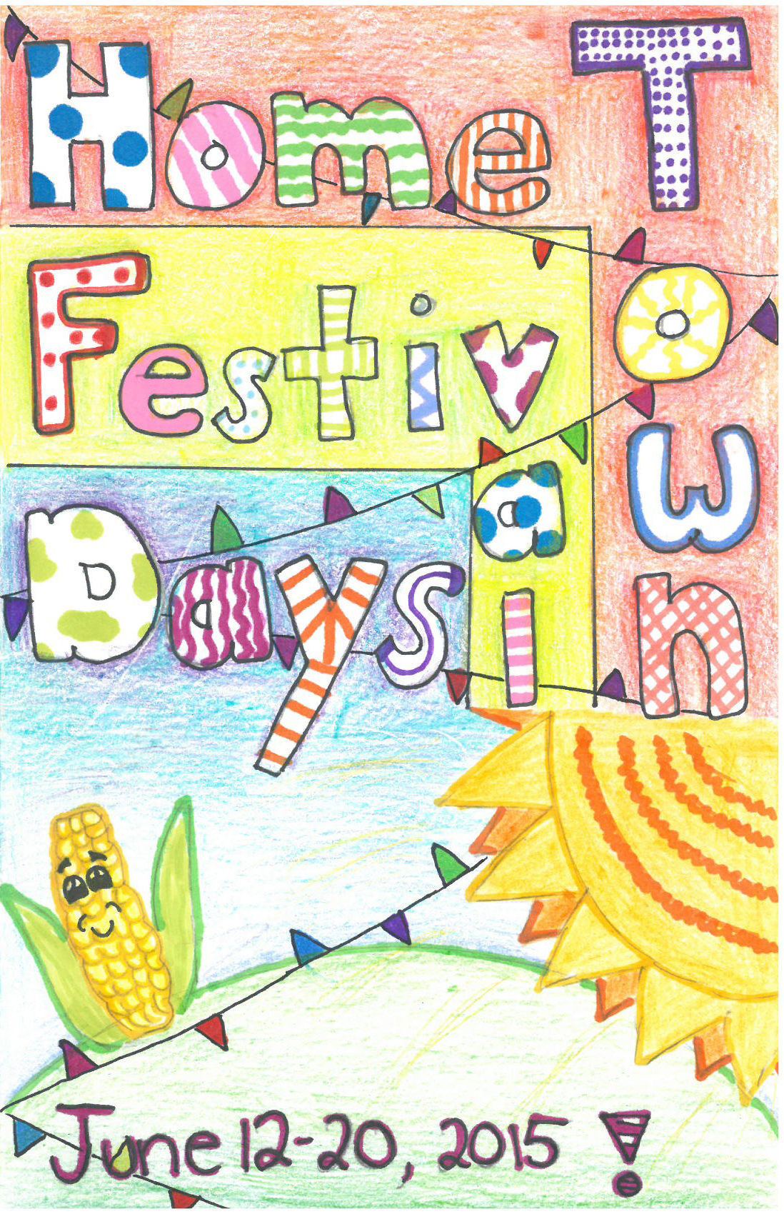 Robert Taft Middle School student wins Hometown Festival logo