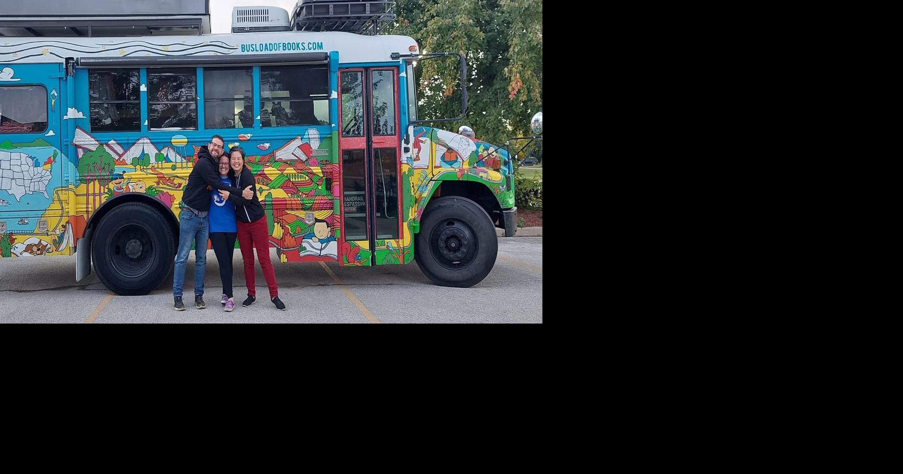 Busload of Books tour rolls into Hammond to accelerate love of reading