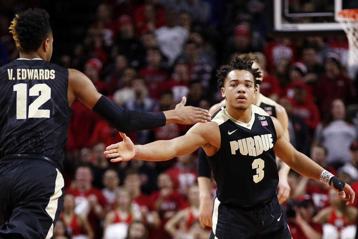 Edwardw Helps No 3 Purdue Hold Off Rutgers Purdue Boilermakers