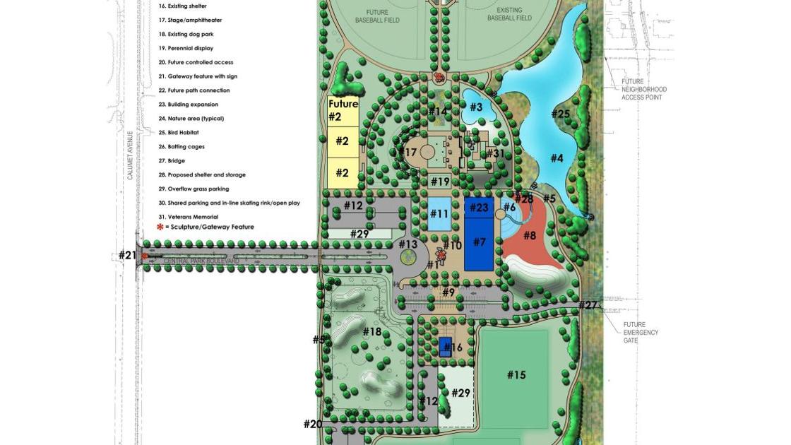 Dyer Central Park Master Plan | Lake County News | nwitimes.com