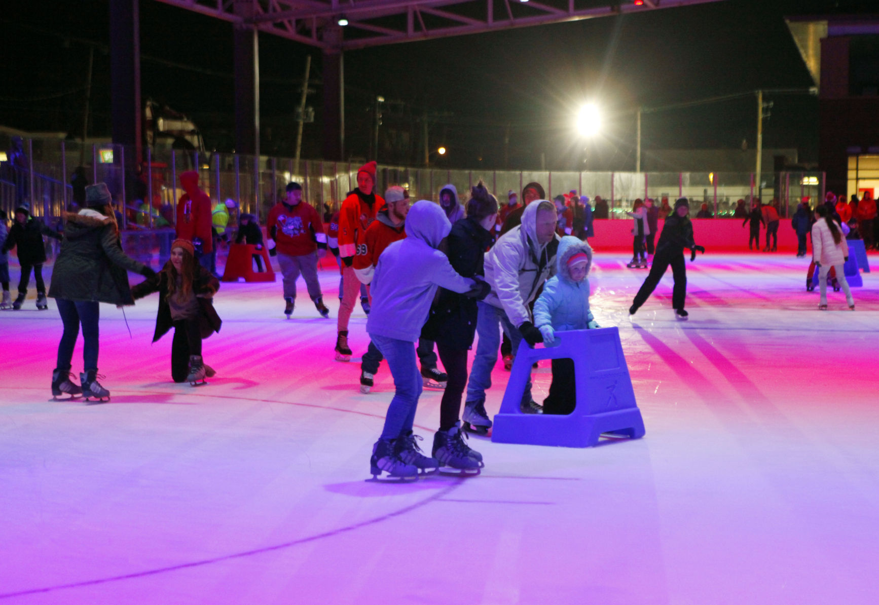 Ice skating is back in Crown Point