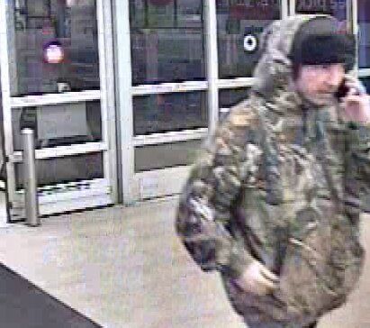 Valpo police release photos, seek help identifying Walmart theft suspect