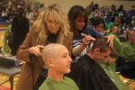 Going bald for a cause