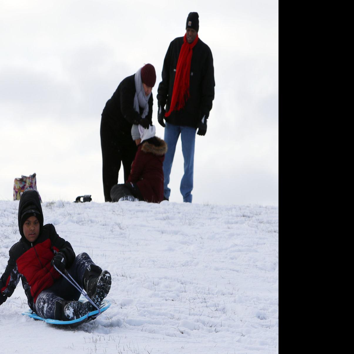 Update Snowstorm Blamed For 1 Death Most Totals Fall Short Of
