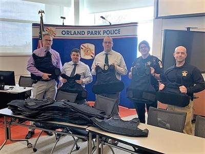 Orland police donate vests to protect civilians fighting in Ukraine