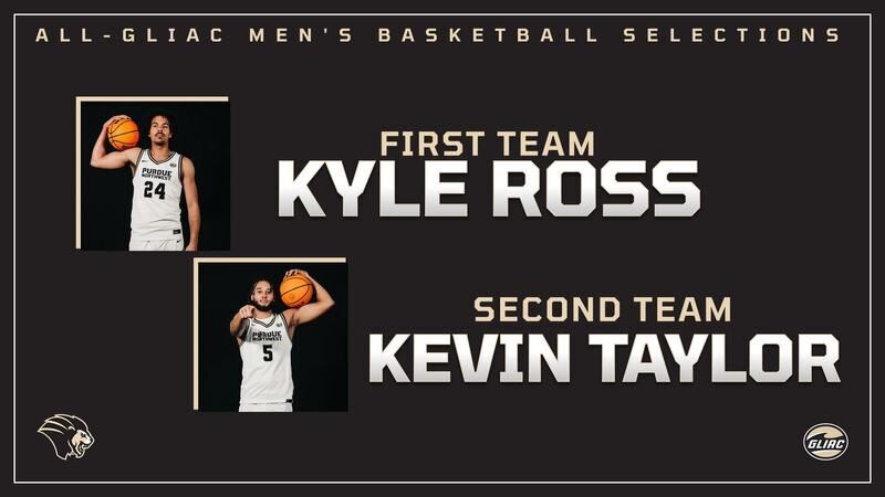 Ross and Taylor earn All-GLIAC honors for Men's Basketball