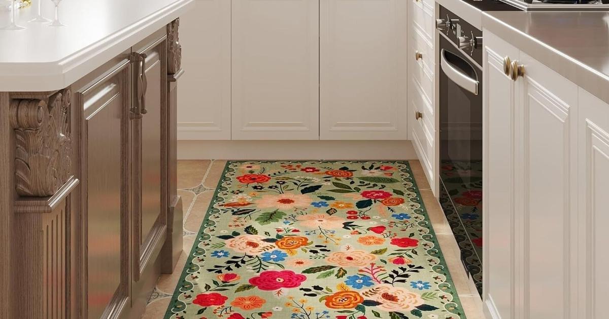 10 cute and washable kitchen runners