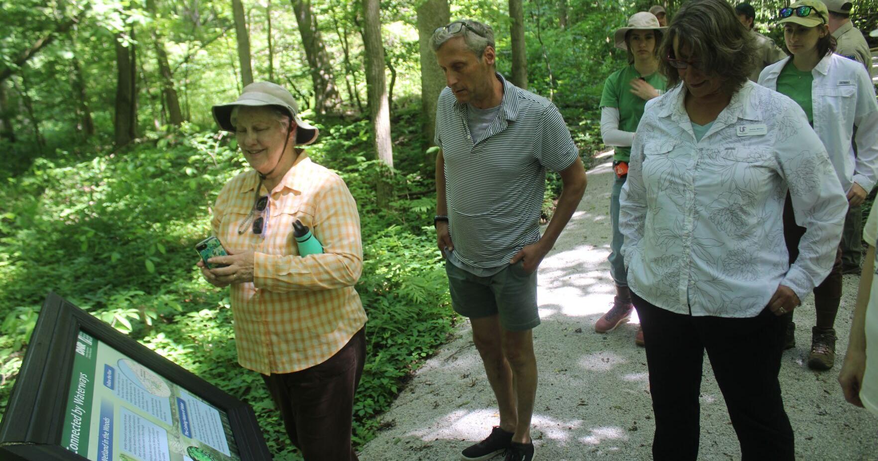 New gravel trail opens at Region nature preserve - Vimarsana News