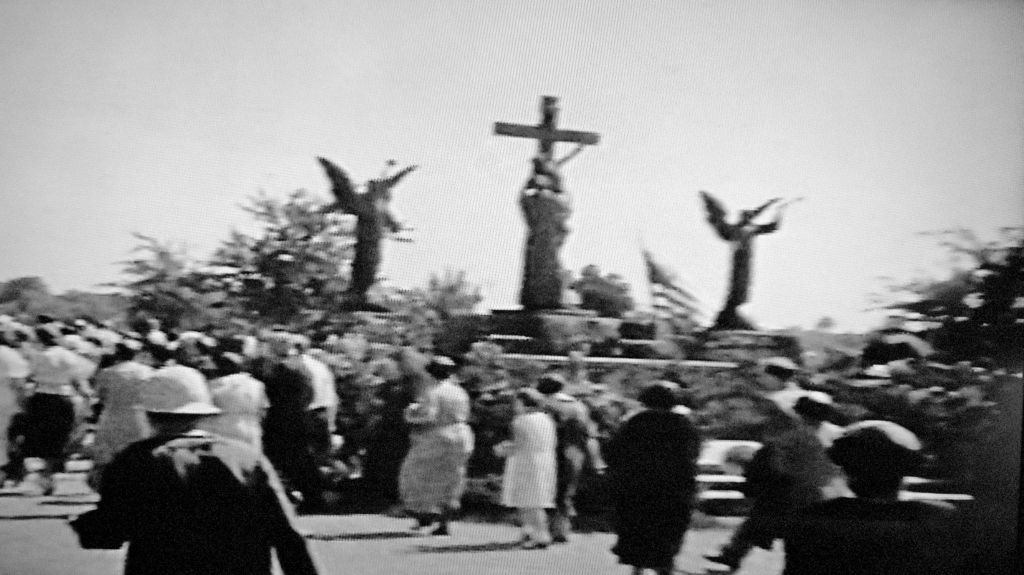 Recently discovered film documents early days of Seven Dolors Shrine