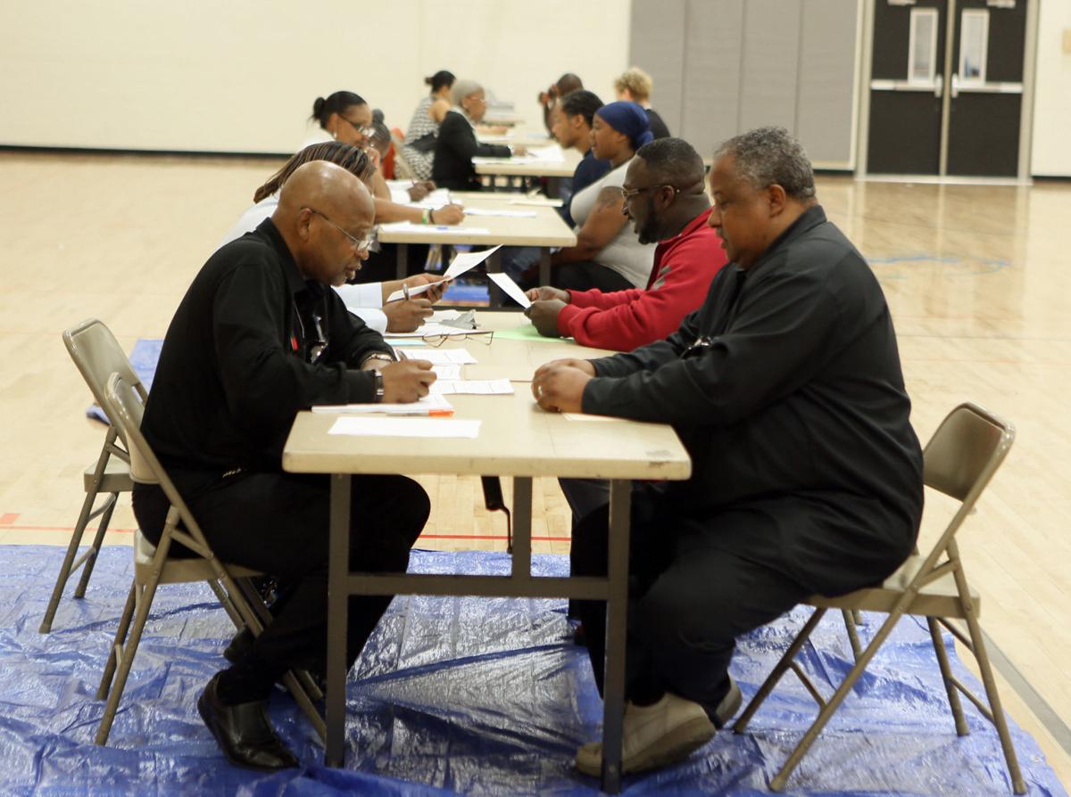 A job fair for Edsal, an industrial furniture manufacturer moving to Gary, was held Friday at the Boys & Girls Club ins Gary. (copy)