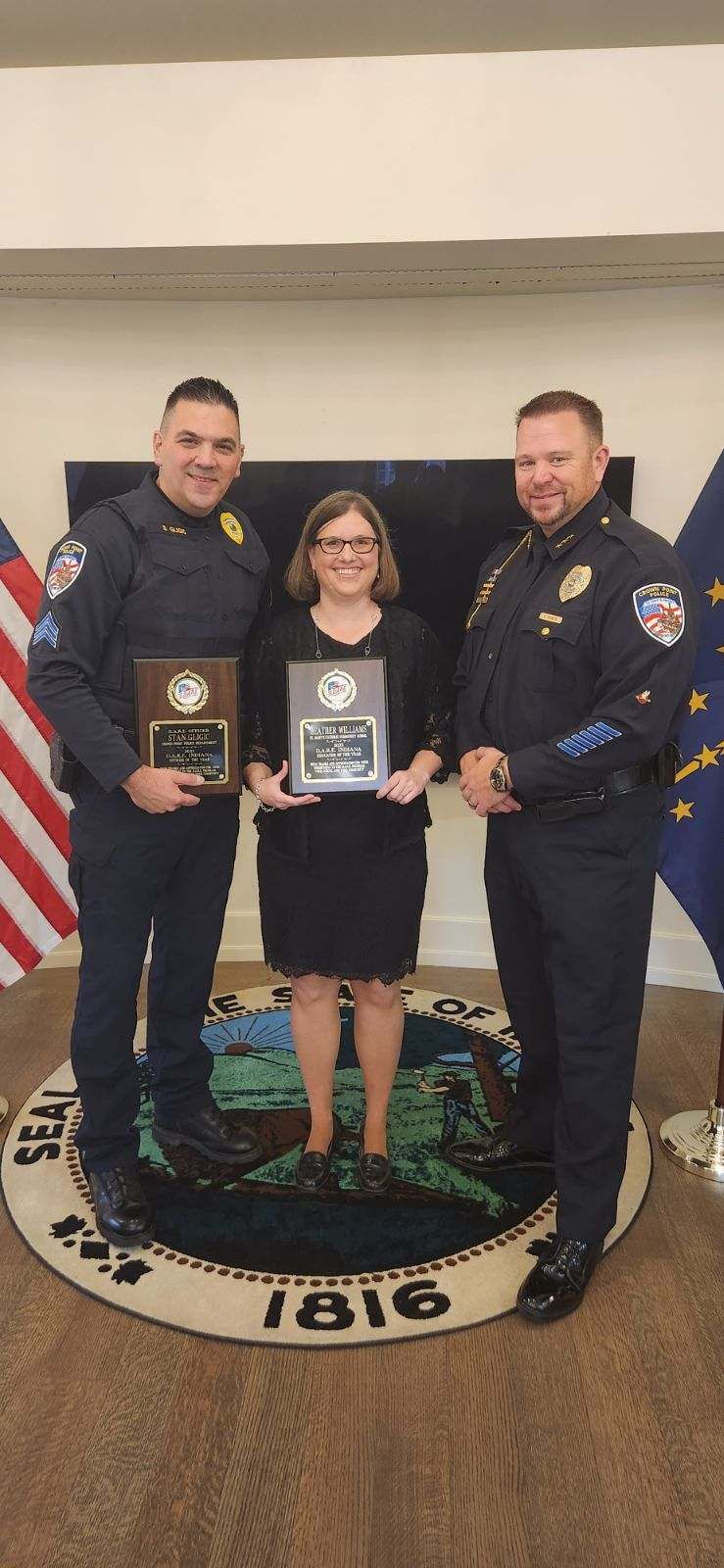 Green awarded D.A.R.E. officer of the year - The Stanly News & Press