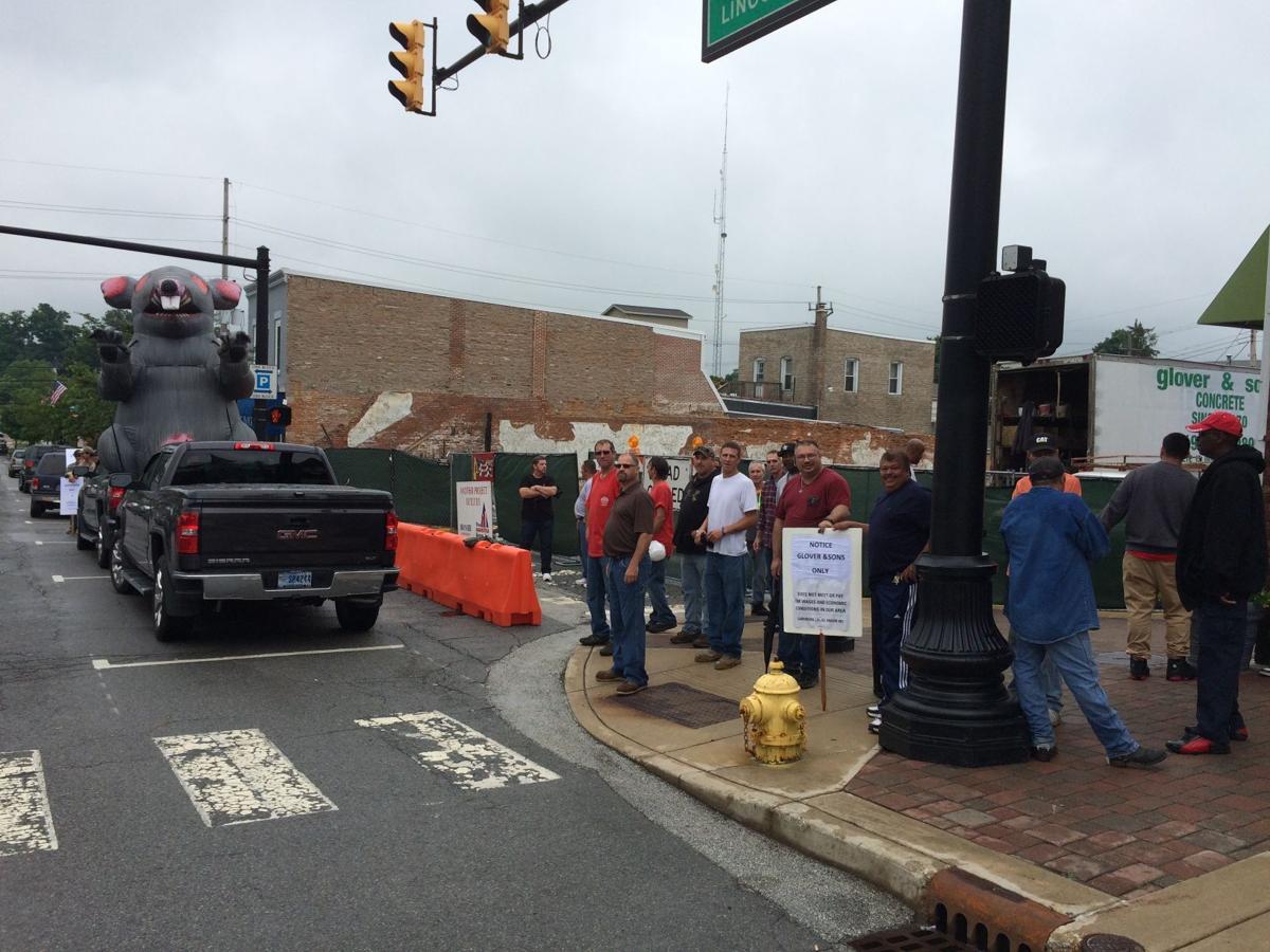 Laborers Local 81 Protest Valpo Building Site Porter County News 