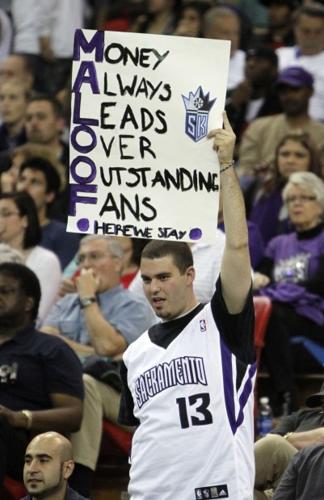 Sacramento Kings fans are donating $10 per person every time the