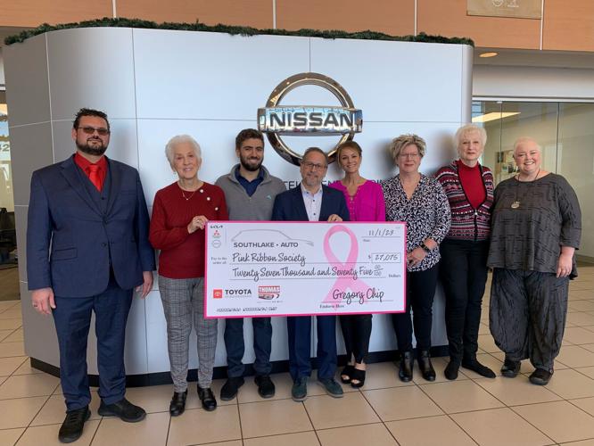Southlake Auto Group donates to Pink Ribbon Society