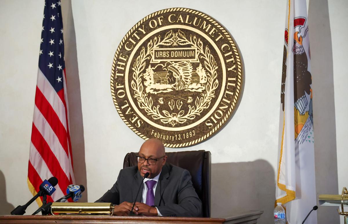 WATCH NOW Calumet City Mayor Thaddeus Jones talks about redevelopment