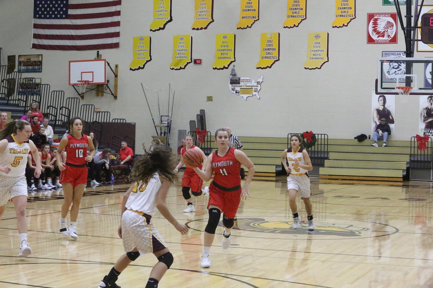 Gallery Plymouth at Chesterton girls basketball action