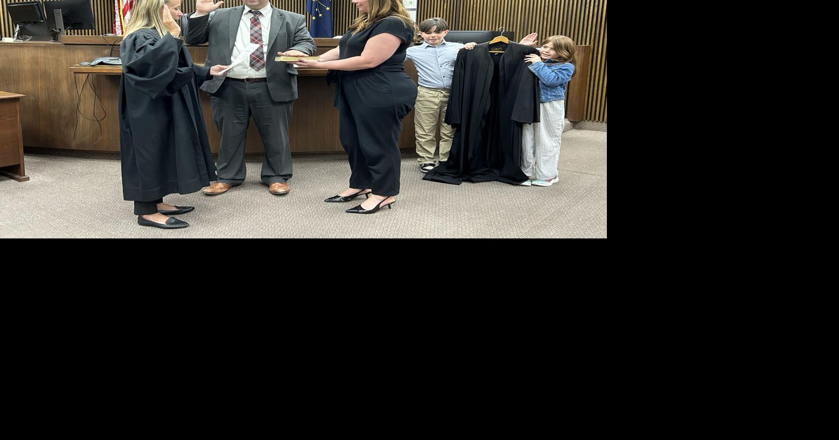 Burke sworn in as Lake County Superior Court judge