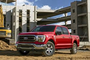 Top-rated truck: 2021 Ford F-150.