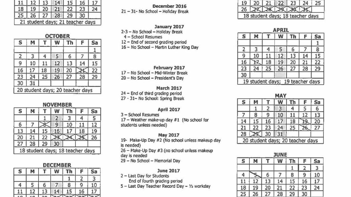 Valparaiso Schools 2025 Calendar