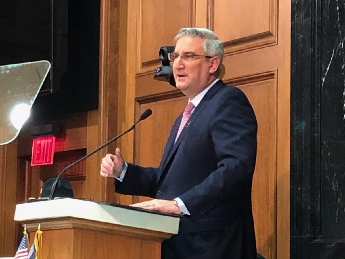 Teacher pay, quality workforce are centerpieces of Gov. Holcomb's State of the State address