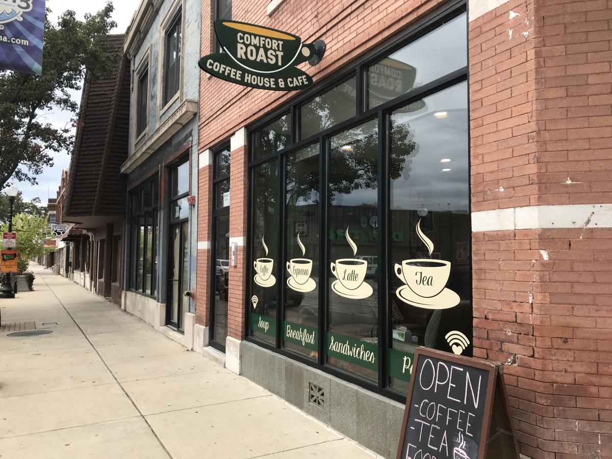 New coffee shop caffeinating downtown Whiting