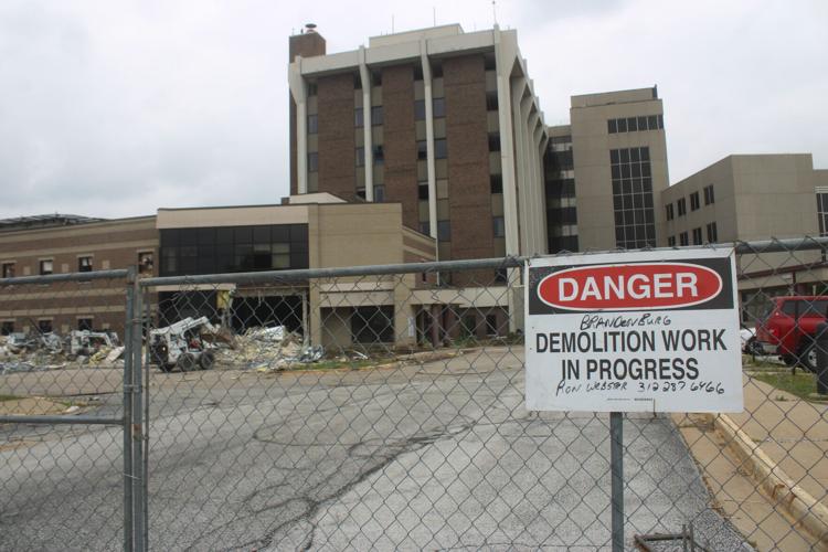 Demolition of old LaPorte Hospital begins
