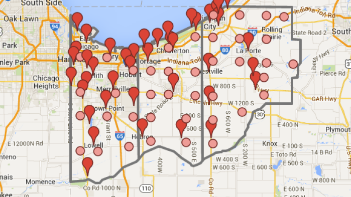Map Of Northwest Indiana Map: Poverty in Northwest Indiana | Digital Exclusives: Graphics  Map Of Northwest Indiana Map: Poverty in Northwest Indiana | Digital Exclusives: Graphics