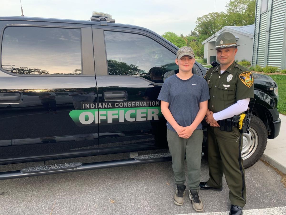 12 year old Valparaiso boy awarded for fishing and wildlife violation call