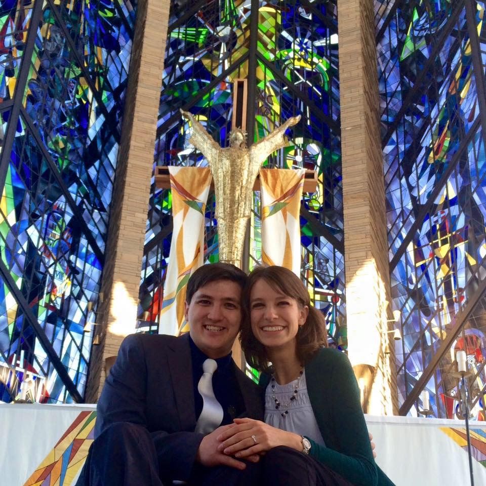 Lauren and Benjamin are engaged