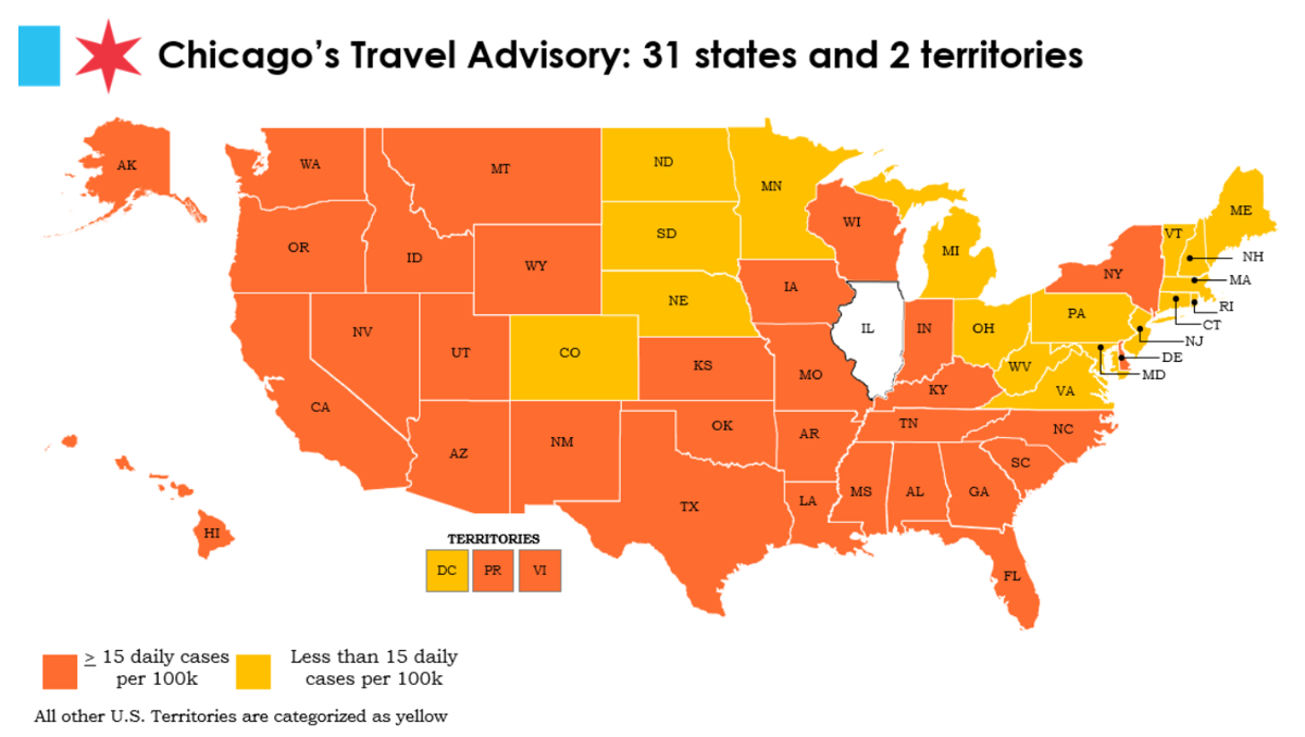 Hoosiers visiting Chicago should be vaccinated or test negative for COVID-19, city officials say